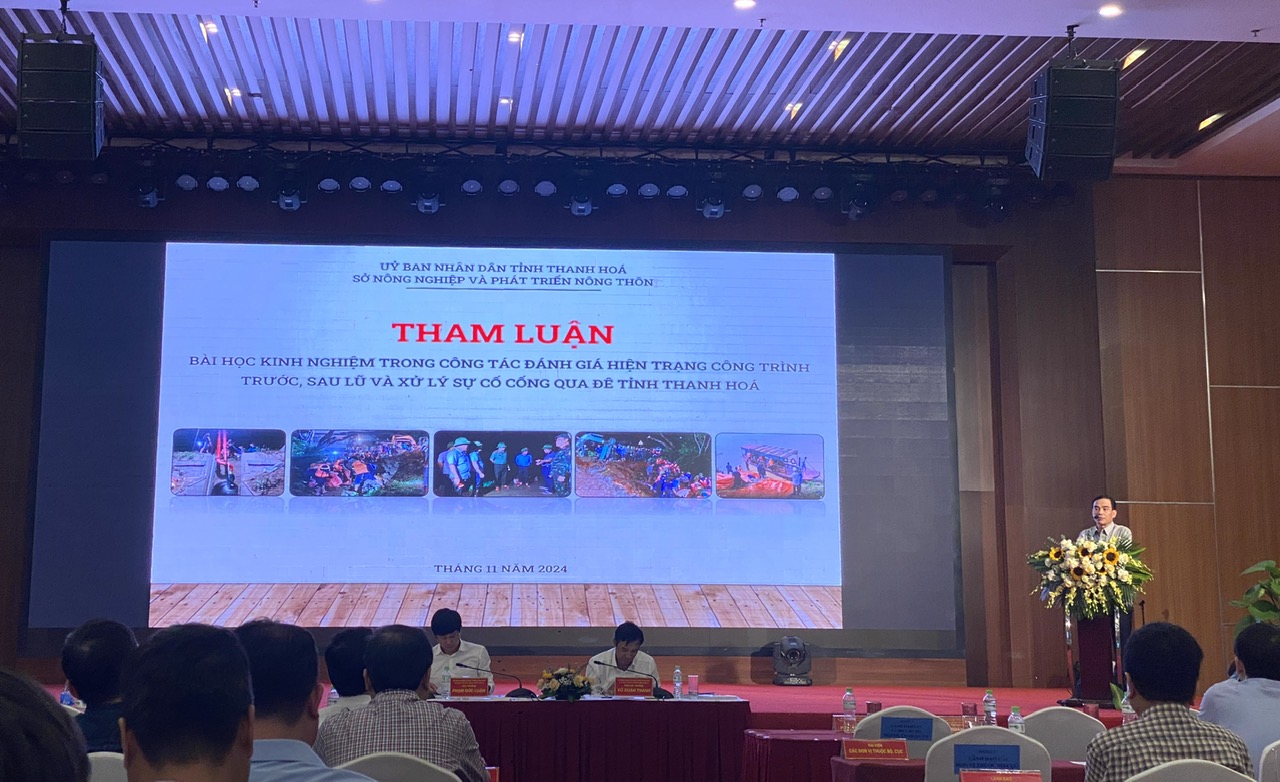 TẬP HUẤN KỸ THUẬT HỘ ĐÊ, PHÒNG CHỐNG LỤT, BÃO CHO LỰC LƯỢNG CHUYÊN TRÁCH QUẢN LÝ ĐÊ ĐIỀU CÁC TỈNH, THÀNH PHỐ CÓ ĐÊ TỪ CẤP III ĐẾN CẤP ĐẶC BIỆT NĂM 2024