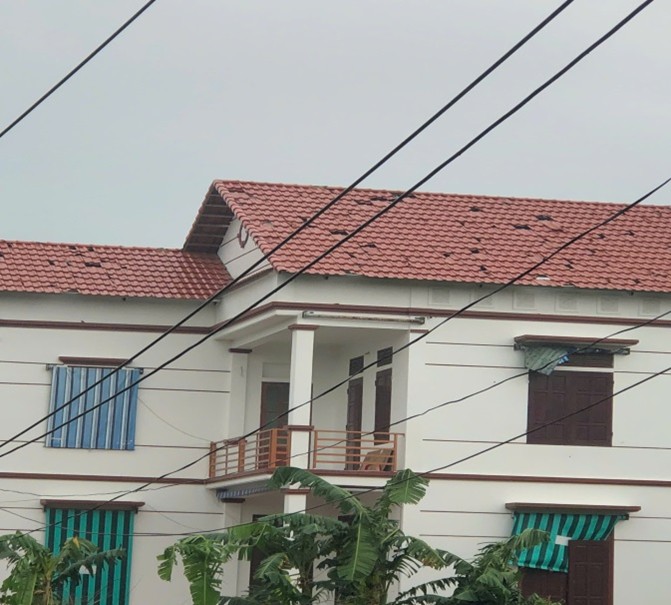 Nhiều khu vực trên địa bàn tỉnh xảy ra mưa lớn, lốc, sét kèm theo mưa đá