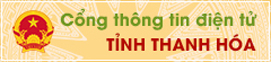 Cổng thông tin điện tử tỉnh thanh hóa